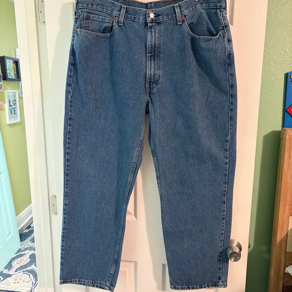 Levi's 550 Relaxed Fit Jeans Men's W40 L30 Medium Wash Denim